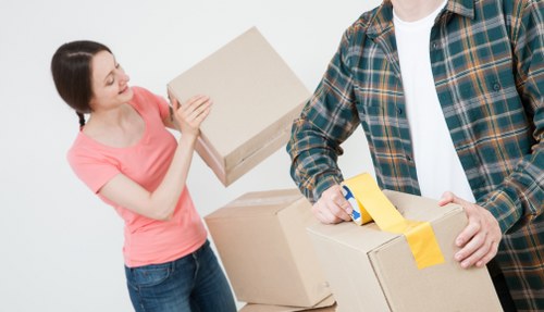 People using short-term storage in Crooklog for relocation and decluttering