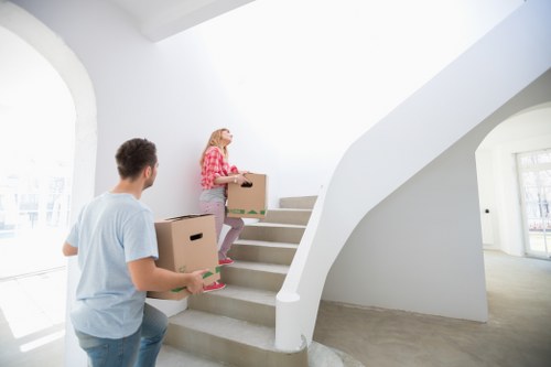 Preparing belongings for a Crooklog house move